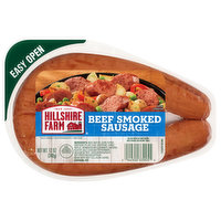 Hillshire Farm Sausage, Beef, Smoked - 12 Ounce 