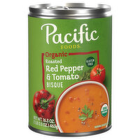 Pacific Foods Bisque, Organic, Red Pepper & Tomato, Roasted - 16.3 Ounce 