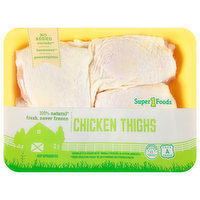 Super 1 Foods Chicken Thighs - 2.02 Pound 