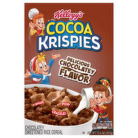 Cocoa Krispies Cereal, Rice, Sweetened, Delicious Chocolatey Flavor - 12.6 Ounce 