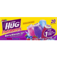 Little Hug Fruit Barrels, Berry Blends Variety Pack - 20 Each 