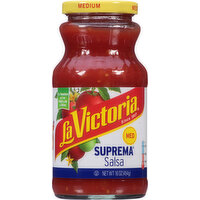 La Victoria Salsa, Suprema, Medium - 16 Ounce 