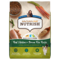 Rachael Ray Nutrish Food for Cats, of All Ages, Natural, Real Chicken & Brown Rice Recipe - 6 Pound 