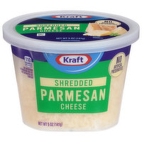 Kraft Shredded Cheese, Parmesan - 5 Ounce