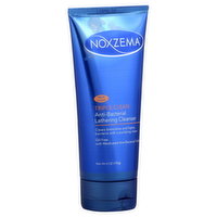 Noxzema Anti-Bacterial Lathering Cleanser, Triple Clean - 6 Ounce