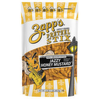 Zapp's Pretzel Stix, Jazzy Honey Mustard, New Orleans Style, Sinfully-Seasoned - 16 Ounce 