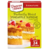 Duncan Hines Signature Perfectly Moist Pineapple Supreme Cake Mix - 15.25 Ounce 