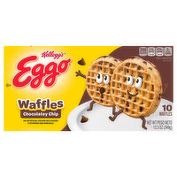 Eggo Waffles, Chocolatey Chip - 10 Each 