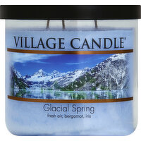 Village Candle Candle, Glacial Spring, Glass Cylinder - 1 Each 