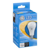 GE Light Bulb, LED, Daylight, 15 Watts - 1 Each
