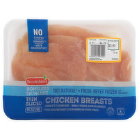 Fresh Thin Sliced Chicken Breasts - 0.82 Pound 