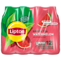 Lipton Lipton Green Tea Watermelon 16.9 Fl Oz 12 Count - 12 Each 