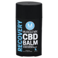 Muscle MX CBD Balm, Recovery, Extra Strength, 100 mg - 2.65 Ounce 