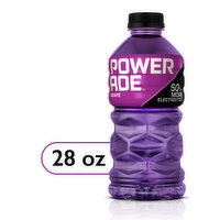 Power Ade Sports Drink, Grape - 28 Ounce 
