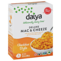 Daiya Mac & Cheeze, Deluxe, Cheddar Style - 10.6 Ounce