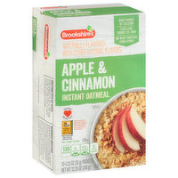 Brookshire's Apple & Cinnamon Instant Oatmeal - 10 Each 