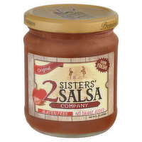 2 Sisters' Salsa Company Salsa, Premium, Original - 16 Fluid ounce 