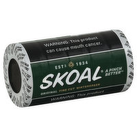 Skoal Smokeless Tobacco, Original, Wintergreen, Fine Cut - 5 Each 