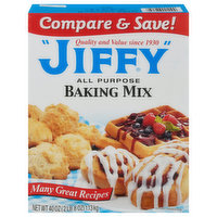 Jiffy Baking Mix, All Purpose - 40 Ounce 