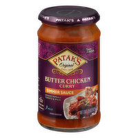 Pataks Simmer Sauce, Butter Chicken Curry, Mild - 15 Ounce