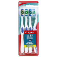 Colgate Toothbrushes, Soft, 4 Value Pack - 4 Each 