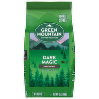 Green Mountain Coffee Roasters Coffee, 100% Arabica, Ground, Dark Roast, Dark Magic - 12 Ounce 