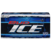 Bud Ice Beer, Premium, Lager