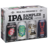 Real Ale Brewing Co Beer, IPA, Sampler Pack - 12 Each 