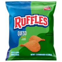 Ruffles Potato Chips, Cheese Flavored - 1 Ounce 