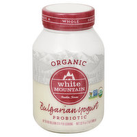 White Mountain Yogurt, Organic, Bulgarian, Probiotic - 32 Ounce 