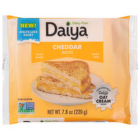 Daiya Cheese Slices, Dairy-Free, Cheddar - 7.8 Ounce 