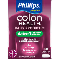 Phillips' Daily Probiotic, 4-in-1 Symptom Defense, Capsules