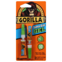 Gorilla Super Glue Gel - 2 Each 