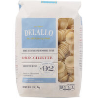 Delallo Orecchiette, No.92 Cut - 16 Ounce 