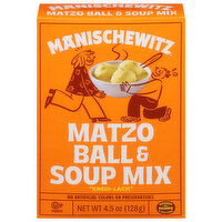 Manischewitz Matzo Ball & Soup Mix - 4.5 Ounce 