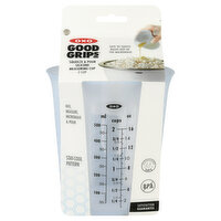 Oxo Measuring Cup, Silicone, Squeeze & Pour, 2 Cup - 1 Each 