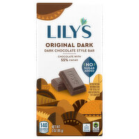 Lily's Bar, Dark Chocolate, Original Dark