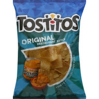 Tostitos Tortilla Chips, Original, Restaurant Style - 12 Ounce 