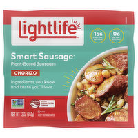 Lightlife Smart Sausage, Chorizo - 12 Ounce 