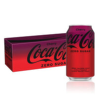 Coca-Cola Zero Sugar Cherry Diet Soda Soft Drink