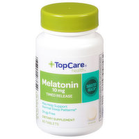 TopCare Melatonin, 10 mg, Timed Release Tablets