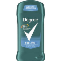 Degree Antiperspirant Deodorant, 48H, Cool Rush - 2.7 Ounce 