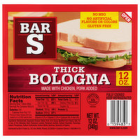 Bar S Thick Bologna - 12 Ounce 