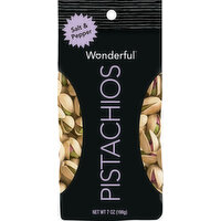 Wonderful Pistachios, Salt & Pepper - 7 Ounce 