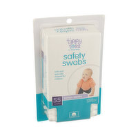 Tippy Toes Safety Cotton Swabs - 55 Each 