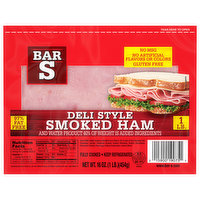 Bar S Deli Style Smoked Ham - 16 Ounce 