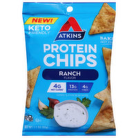 Atkins Protein Chips, Ranch Flavor - 1.1 Ounce 