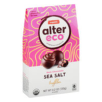 Alter Eco Truffles, Organic, Dark Chocolate Sea Salt - 10 Each 