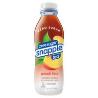 Snapple Tea, Zero Sugar, Peach - 16 Fluid ounce 