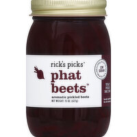 Rick's Picks Pickled Beets, Aromatic - 15 Ounce 